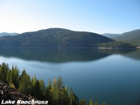 Lake Koocanusa in Libby MT