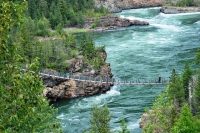 Swinging Bridge outside of Libby Montana