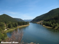 Kootenai River in Libby Montana